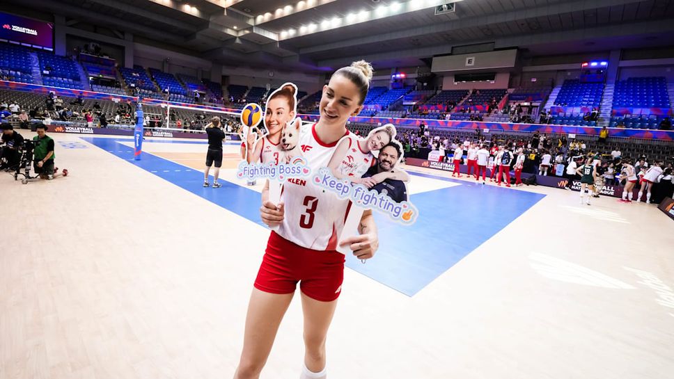 Волейболистката на Полша Магдалена Стисяк стана най резултатна в мача с