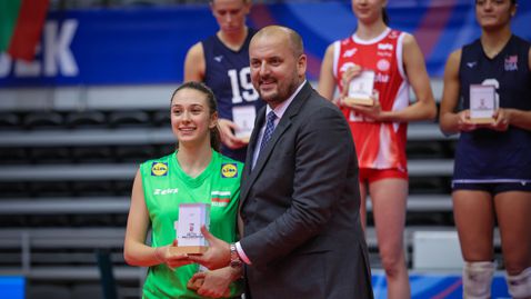 Димана Иванова MVP на Световното
