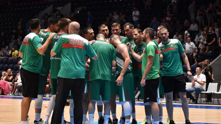 Мъжкият национален отбор на България по баскетбол излиза за втората