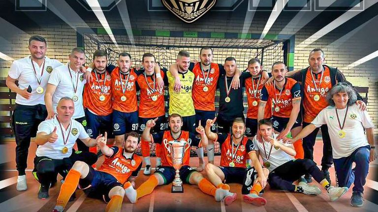 Българският футзал шампион ФК Амиго Северозапад ще изиграе две контроли с