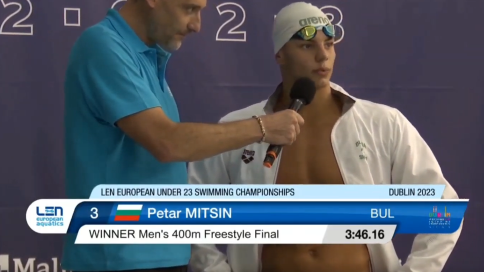 Петър Мицин: Направих наистина добро плуване