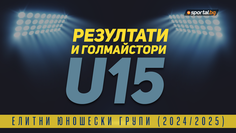 Резултати, голмайстори и класиране след 20-ия кръг на Елитната група до 15 години