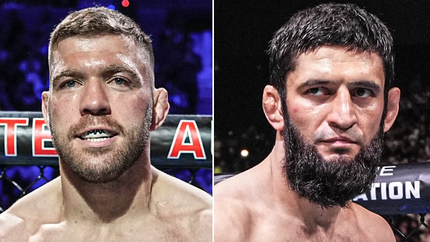 Дрикус Дю Плеси и Хамзат Чимаев си стиснаха ръцете преди UFC 319