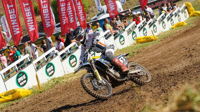 Майкъл Иванов от АИТ Рейсинг тийм с Хускварна Кристиан Петков