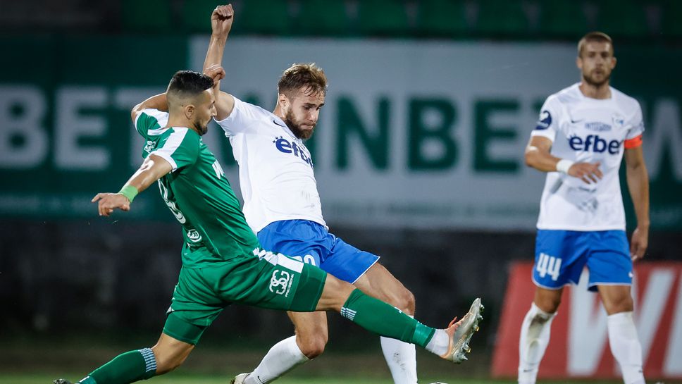 Ботев (Враца) 0:0 Спартак (Варна), два пропуска на Вутов