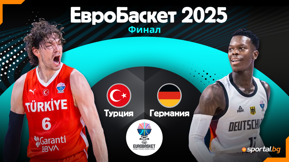 Турция и Германия ще определят новия властелин в баскетбола на