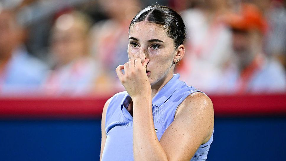 Французойката Елза Жакмо на турнира по тенис за жени УТА