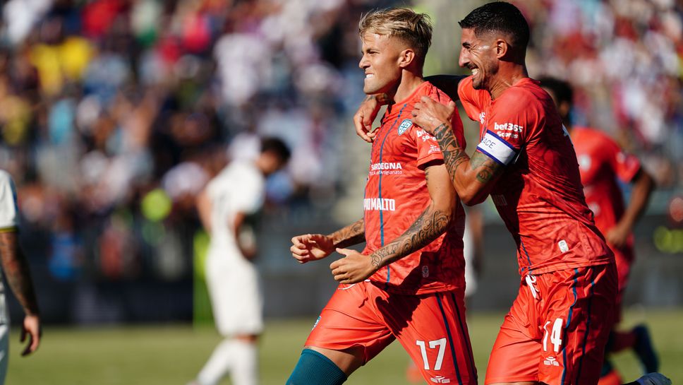 Каляри надви Парма за първата си победа през сезона