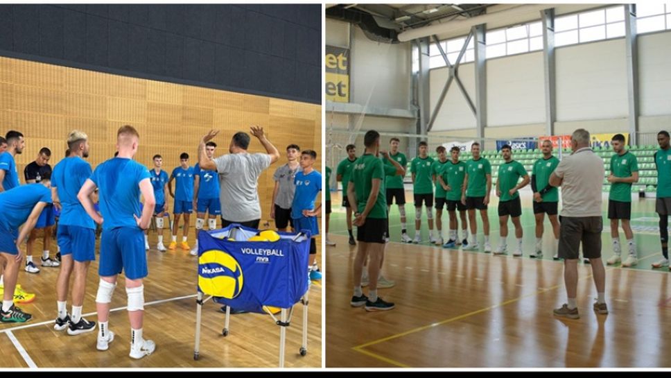 Два български отбора шампионът Левски София и завършилият на