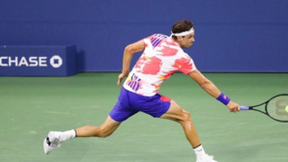 Григор Димитров се разправи с Томи Пол на старта на US Open