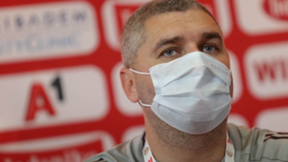 Пресконференция на Кирил Алшевски преди мача с ЦСКА-София