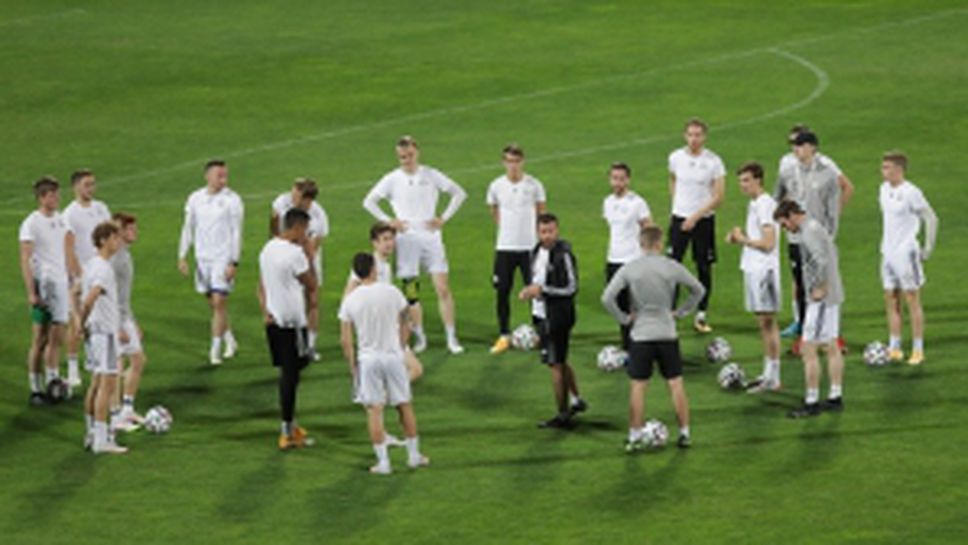 Официална тренировка на Торшавн преди мача с ЦСКА-София