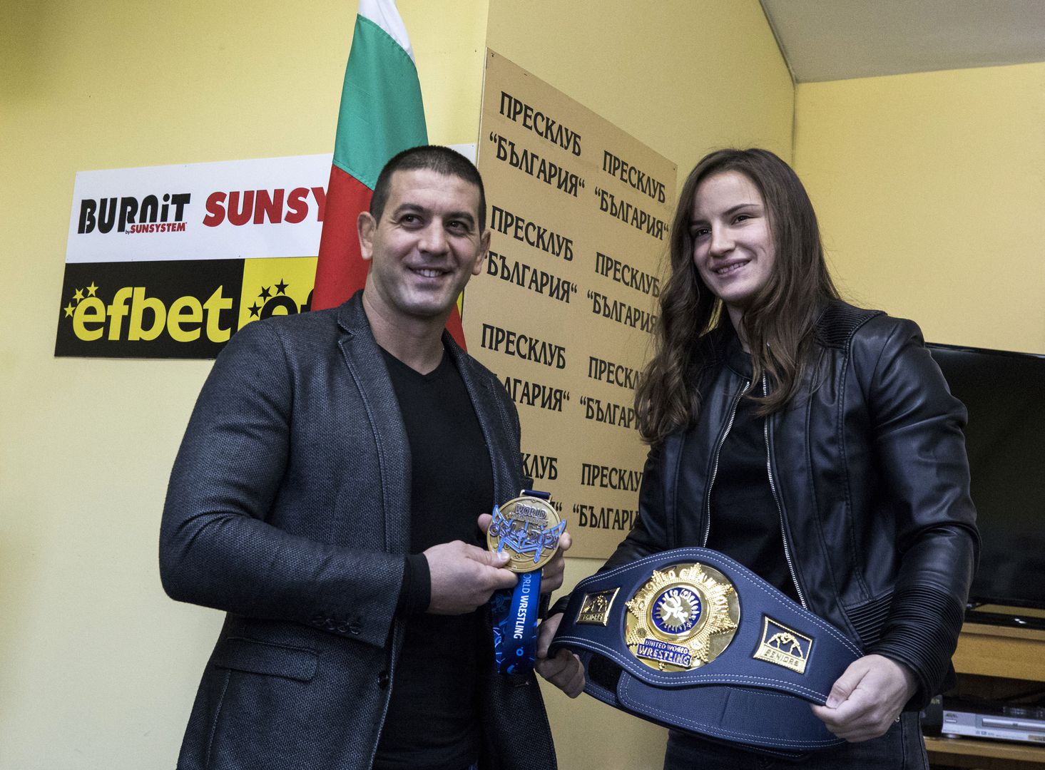 Световната шампионка по борба Биляна Дудова след големия триумф в Осло