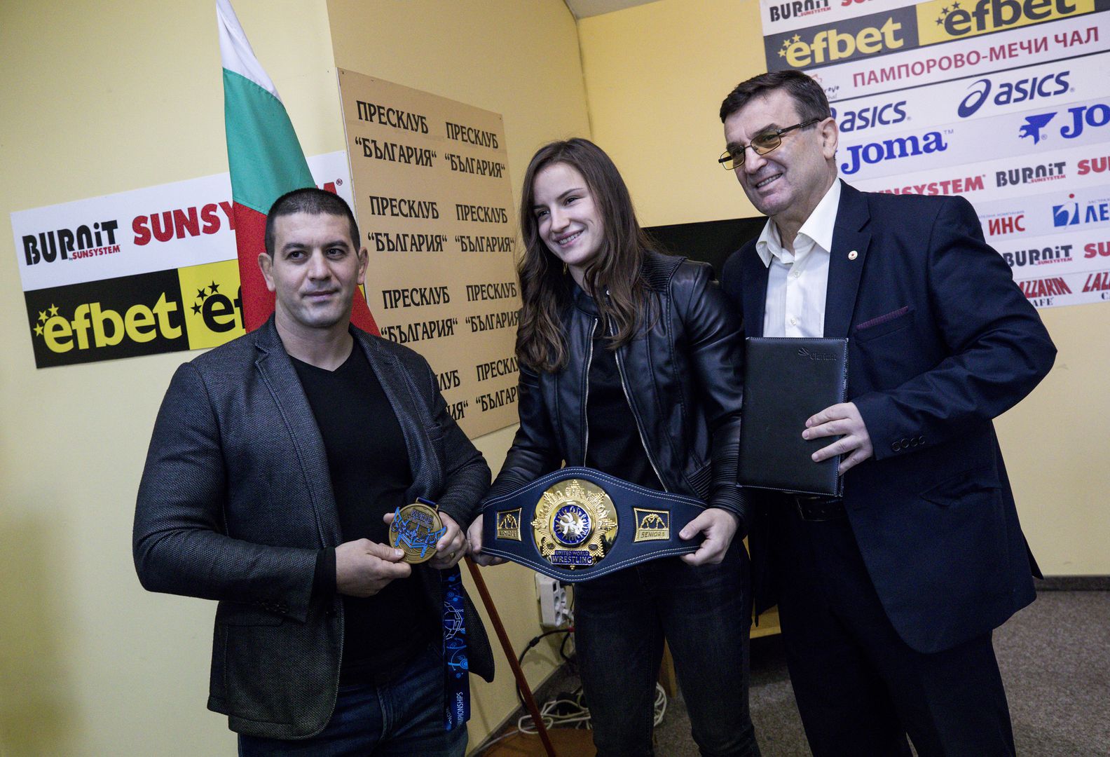 Световната шампионка по борба Биляна Дудова след големия триумф в Осло