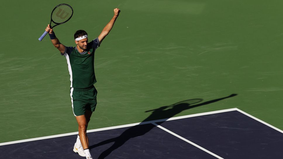 Григор Димитров срази Даниил Медведев в Индиън Уелс