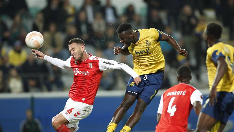 Отборът на Брага направи много силно първо полувреме при визитата