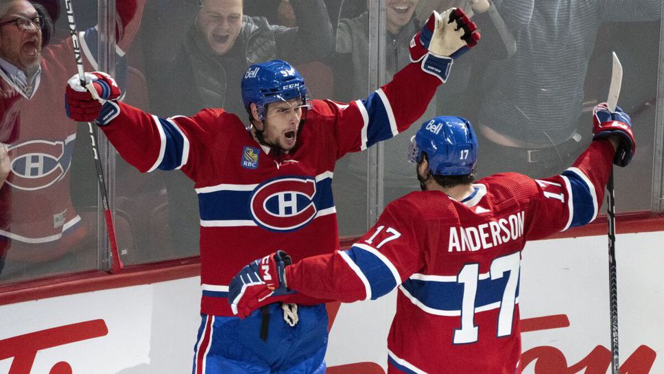 Монреал спечели канадското дерби срещу Торонто, Каролина стартира с 4:1 над Кълъмбъс