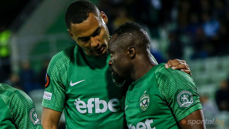 Защитникът на Лудогорец Оливие Вердон беше изключително радостен след успеха