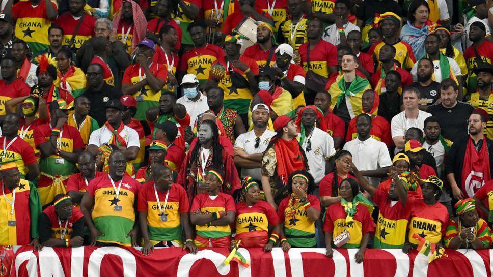 Президентът на ФИФА ДжаниИнфантино поздрави националния отбор на Гана за