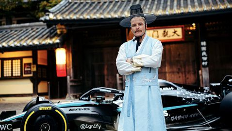  Мерцедес прати Ботас в Южна Корея 