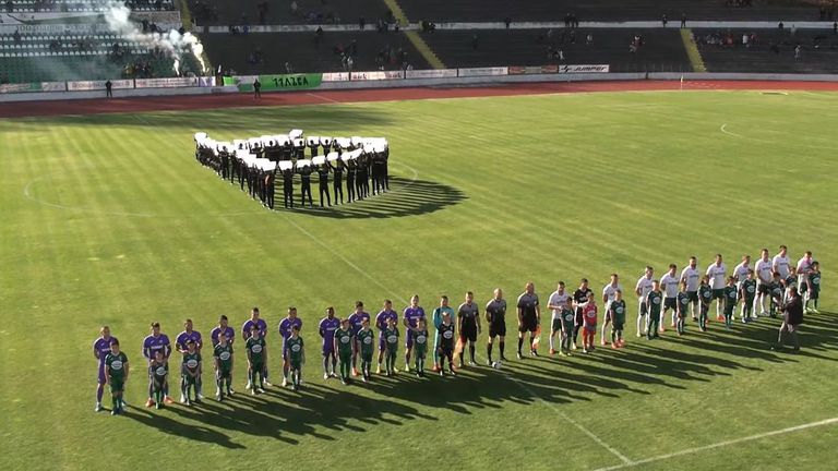 Зрелищно равенство между Янтра и Етър при откриването на стадион "Христо Ботев"