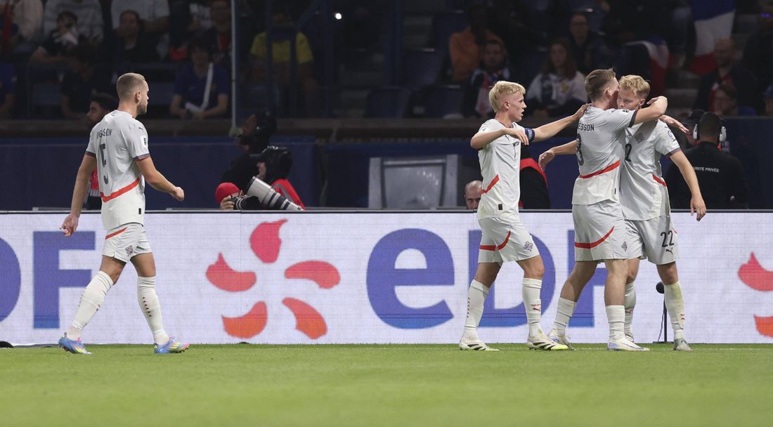 Исландия спечели срещу Азербайджан и измести Украйна от второто място