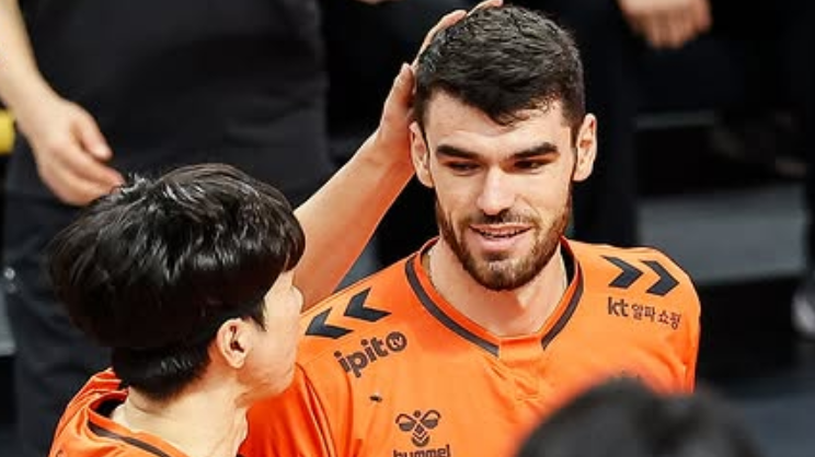 Страхотен Димитър Димитров заби 25 точки и вече има в актива си 154 точки в шампионата на Корея