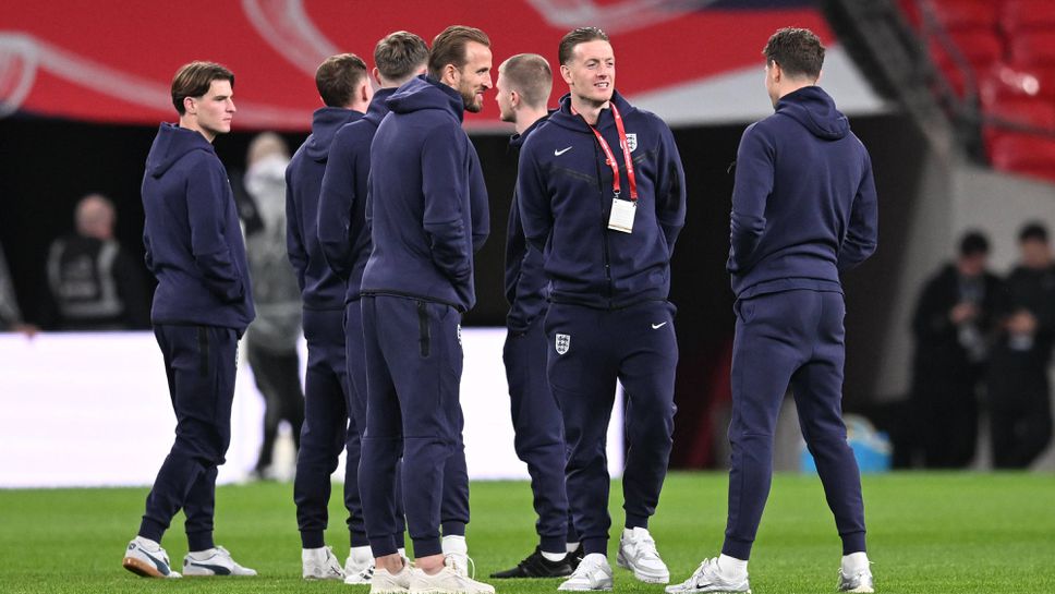 Селекцията на Англия която стана първият европейски отбор който си