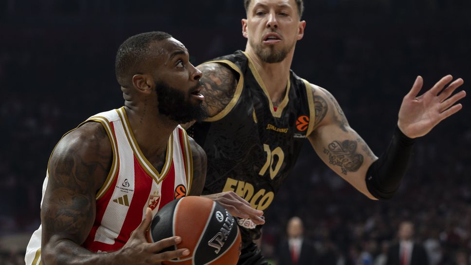 Следете кръг №11 в Евролигата: Страхотен мач за Милър-Макинтайър, но Звезда изостава в сблъсъка с Монако