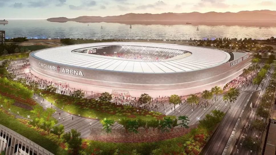 След 10-годишно чакане: Каляри ще получи нов и модерен стадион