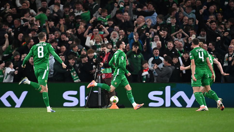 Ейре 2:0 Португалия, втори гол на Трой Парът