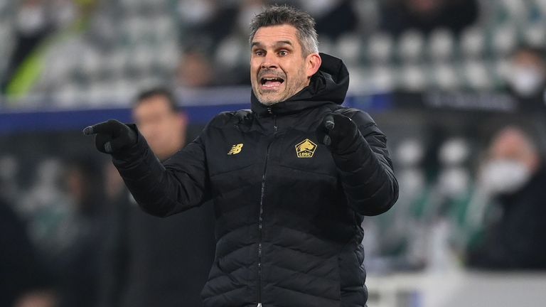  Треньорът на Лил е инфектиран с COVID-19, пропуща мача с Лориен 