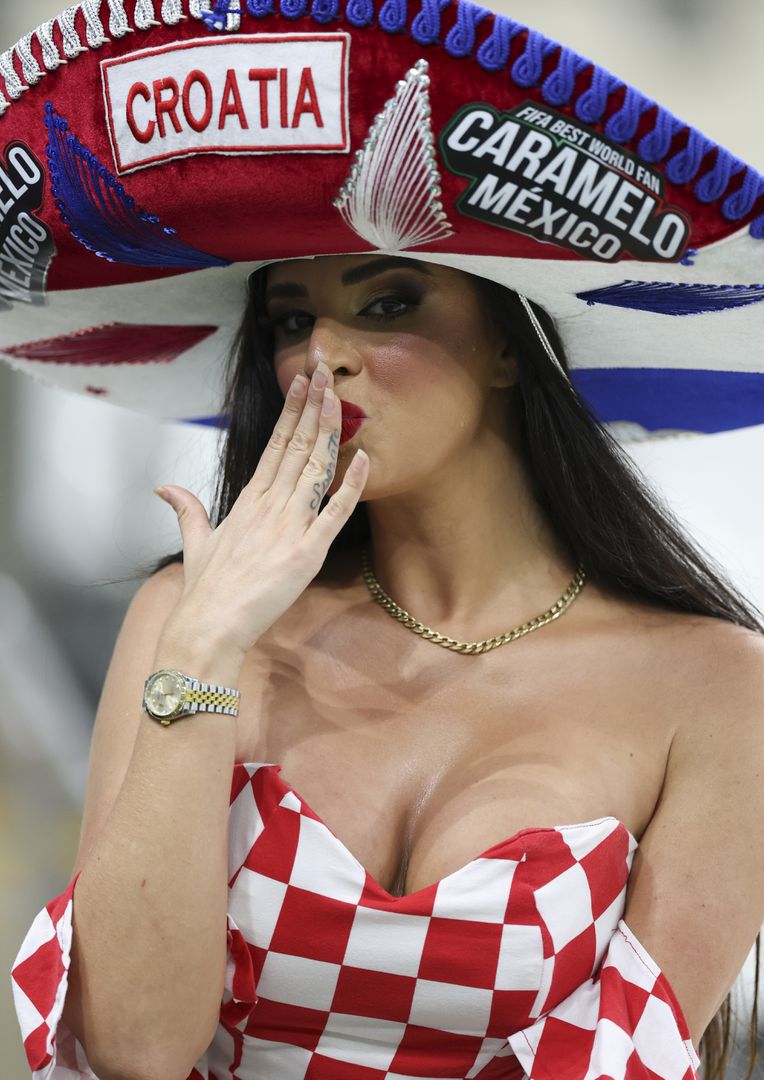  Феновете на Аржентина - Хърватия, 1/2-финал на Мондиал 2022 