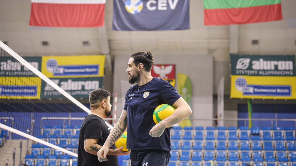 Хебър с първа тренировка в Полша