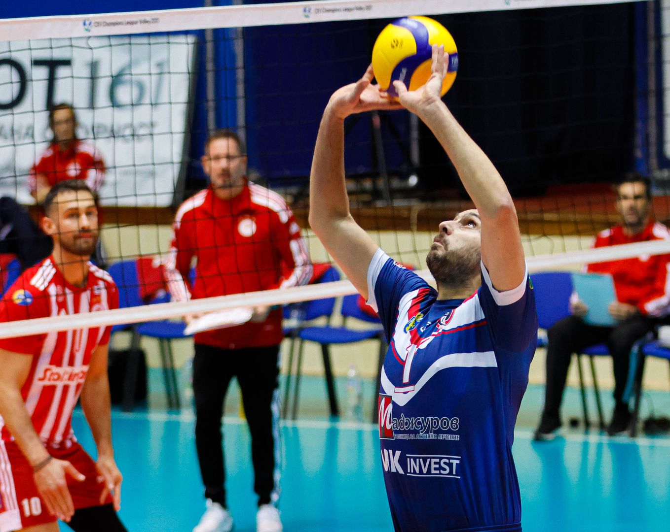 "Чалъндж къп": Дея спорт: Олимпиакос 3:2 🏐