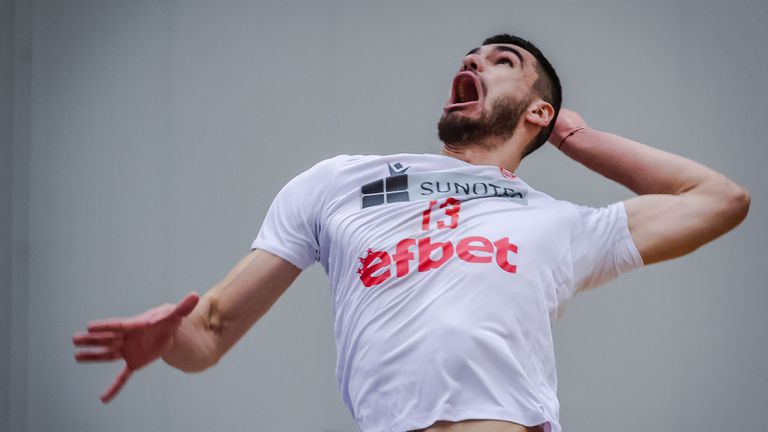 Волейболистите на ЦСКА отнесоха като гост Пирин Разлог с 3 0
