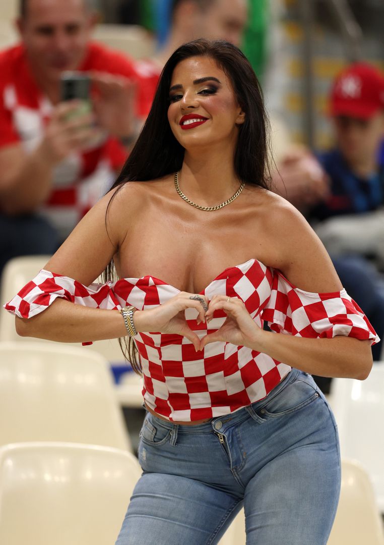  Феновете на Аржентина - Хърватия, 1/2-финал на Мондиал 2022 