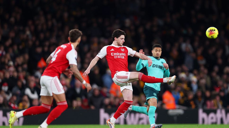 Арсенал 0:0 Уулвърхамптън, пропуск на Тимбер