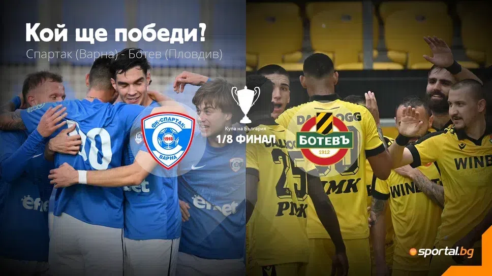 Спартак (Варна) 0:0 Ботев (Пловдив)