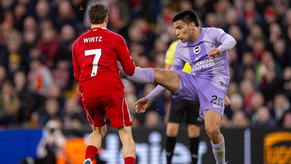 Ливърпул 2:0 Брайтън, втори гол на Екитике