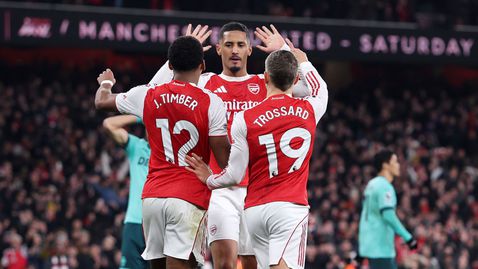 Два автогола спасиха Арсенал от шокиращ провал