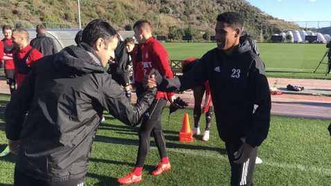  Гарсес направи първа подготовка с новите си съотборници от ЦСКА - София 