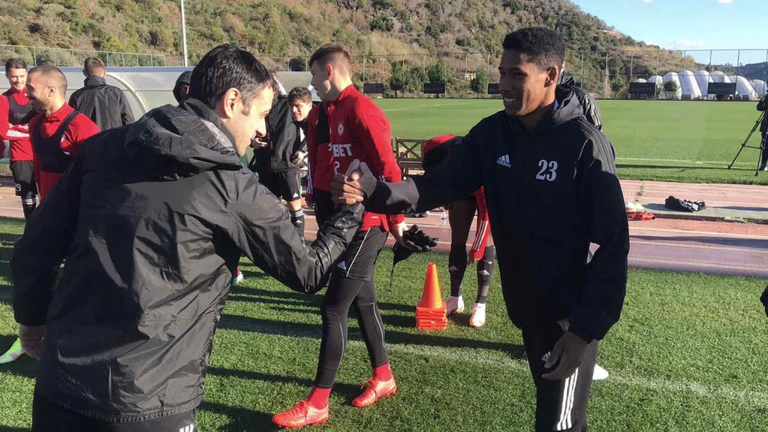  Гарсес направи първа подготовка с новите си съотборници от ЦСКА - София 