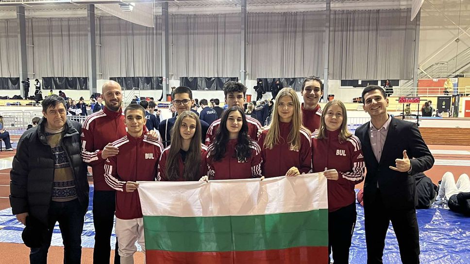 Отлично представяне на българските състезатели на шпага в Братислава