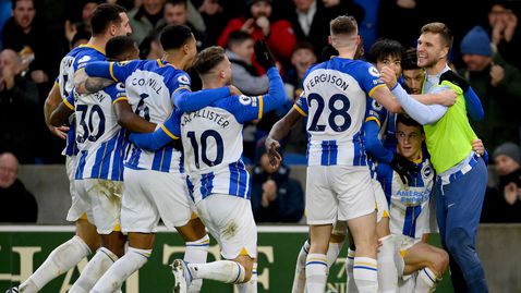 Брайтън се разправи с безобразно слаб Ливърпул