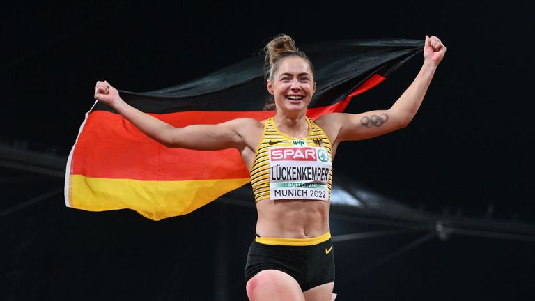 Европейската шампионка на 100 метра Джина Люкенкемпер ще се изправи