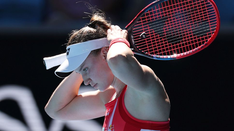Рибакина прегази австралийка на старта в Мелбърн