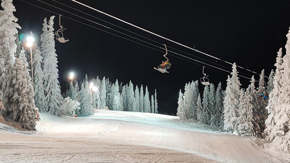 След дълго чакане на подходящи условия една от любимите писти