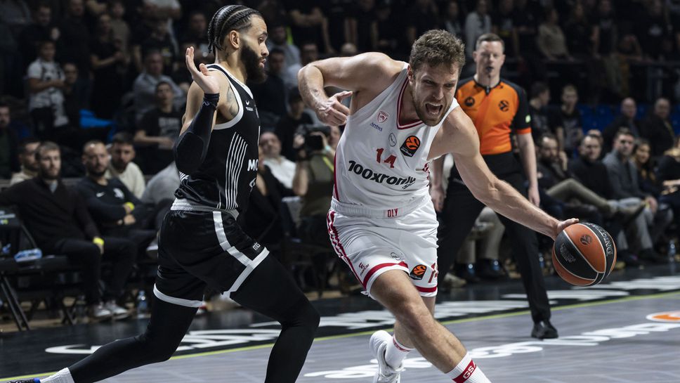 Везенков и Олимпиакос нямат милост над Партизан в Белград