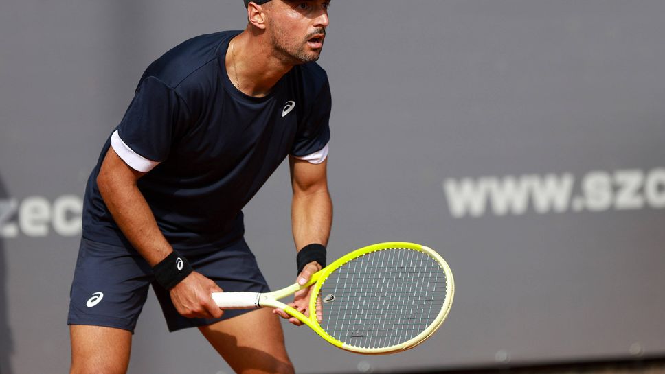 Димитър Кузманов отпадна във втория кръг на турнира по тенис